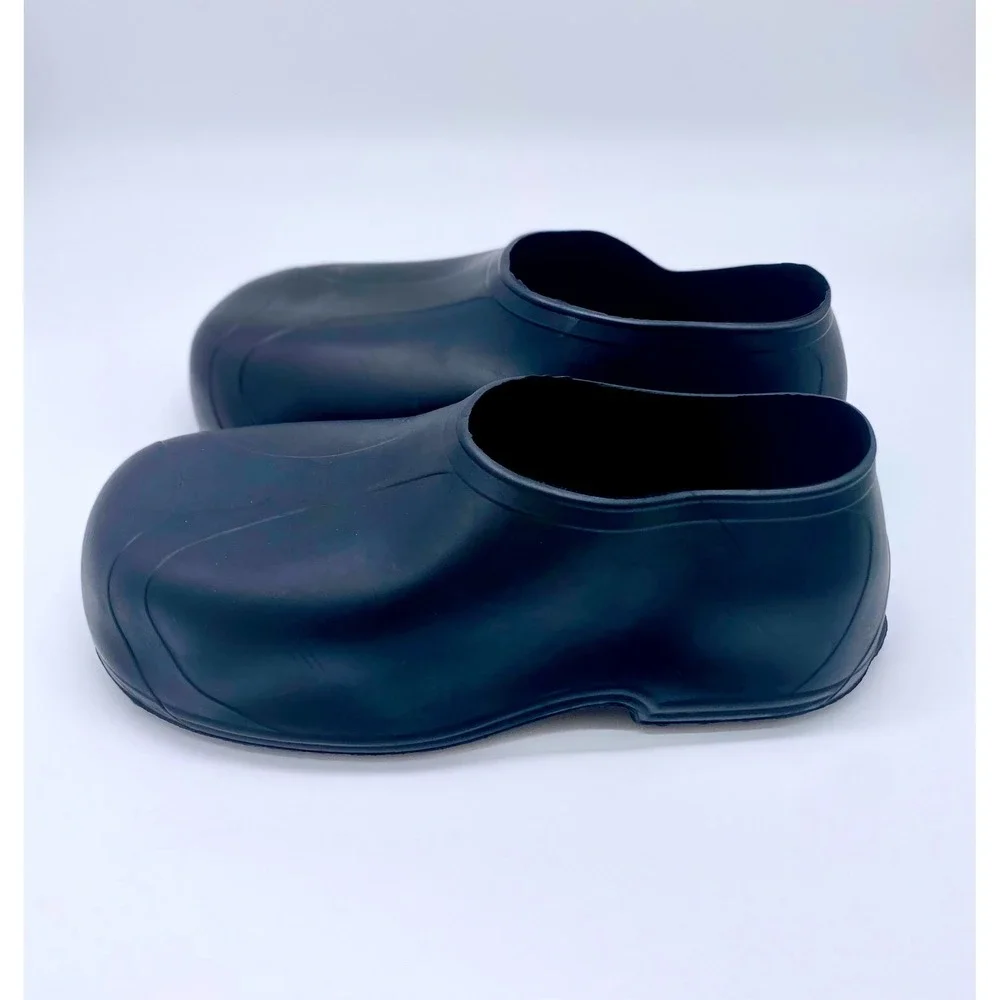 Tingley 501 Black Rubber Waterproof Workboot Galoshes Medium 8-9.5 Slip On